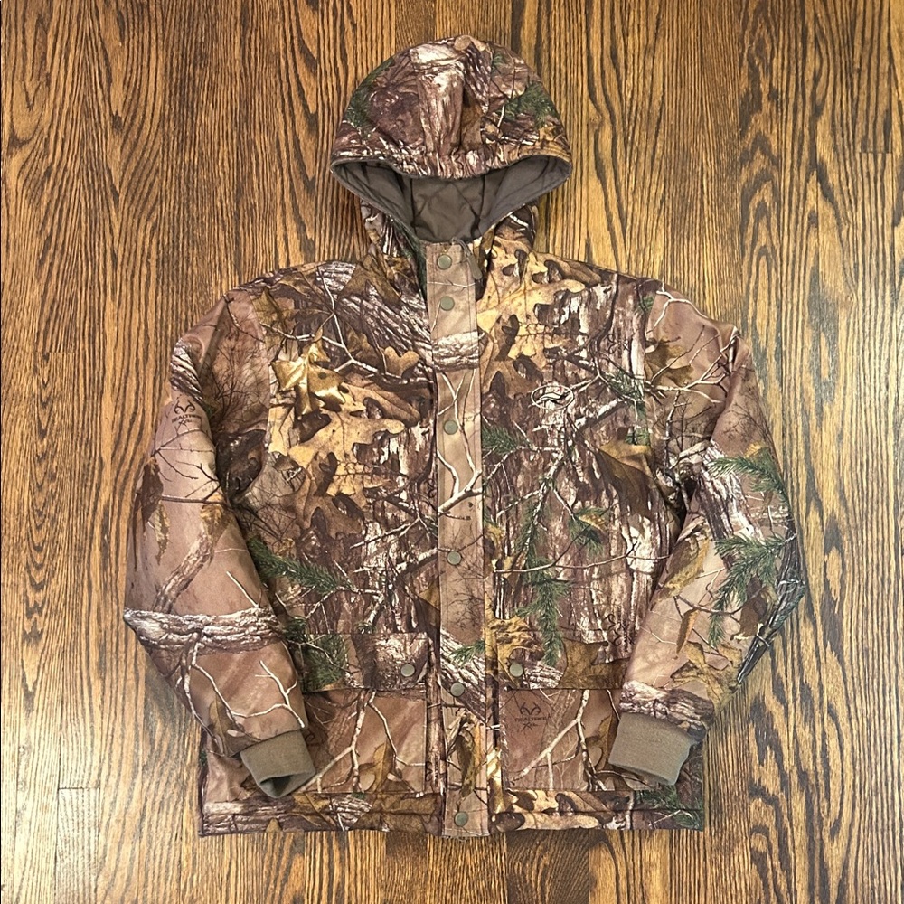 Vintage Y2K Redhead RealTree Camo Jacket